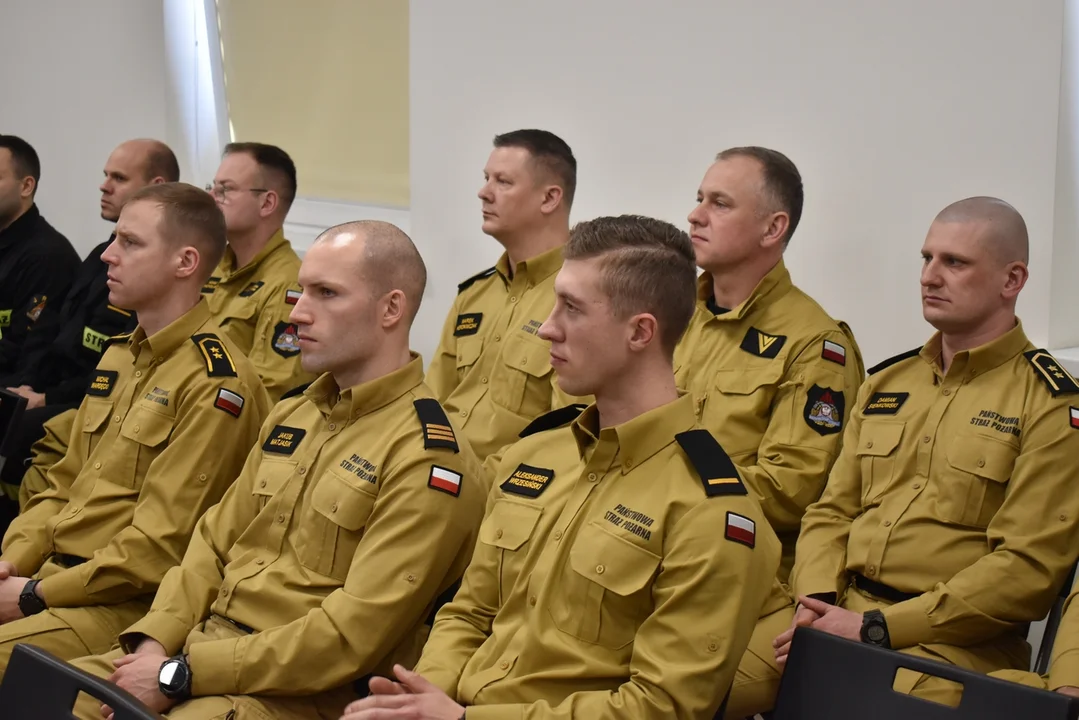 Trudny, ale dobry rok. Narada roczna w pleszewskiej komendzie