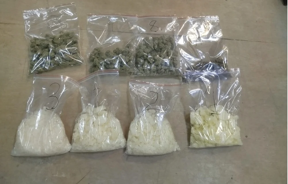 Kryminalni zabezpieczyli blisko 5 kg narkotyków