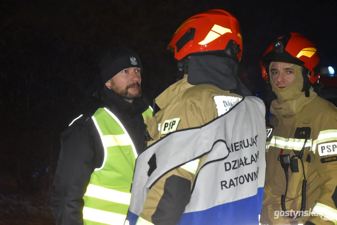 Zderzenie samochodów osobowych na trasie Krobia - Pudliszki