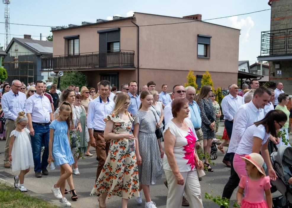 Procesja Bożego Ciała w Choczu