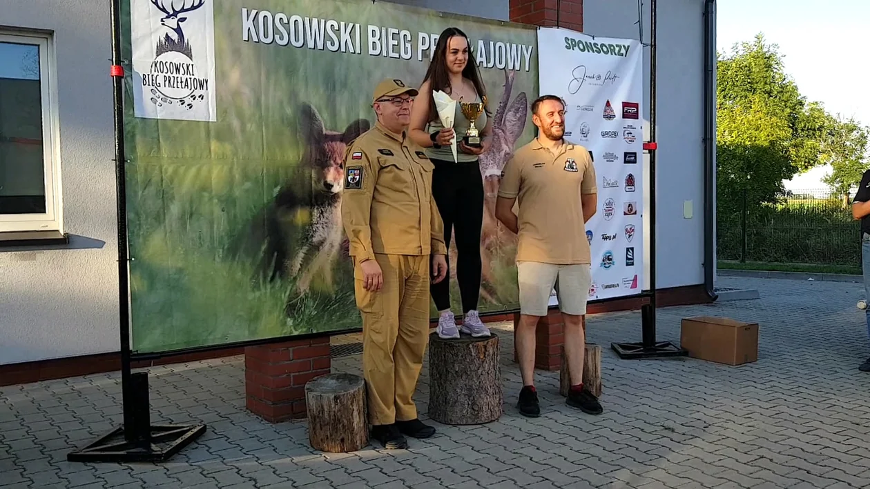 Reprezentantka powiatu jarocińskiego w Kosowskim Biegu Strażackim