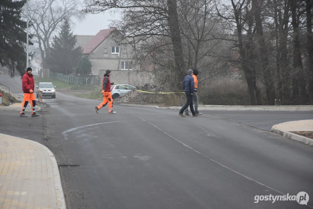 Budowa nowej drogi-łącznika, al. Niepodległości w Gostyniu