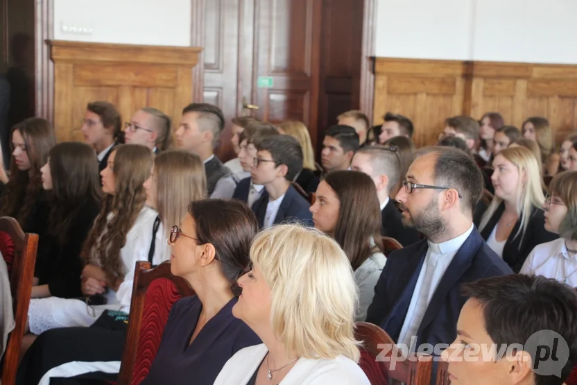 Rozpoczęcie roku szkolnego w I Liceum Ogólnokształcącym w Pleszewie