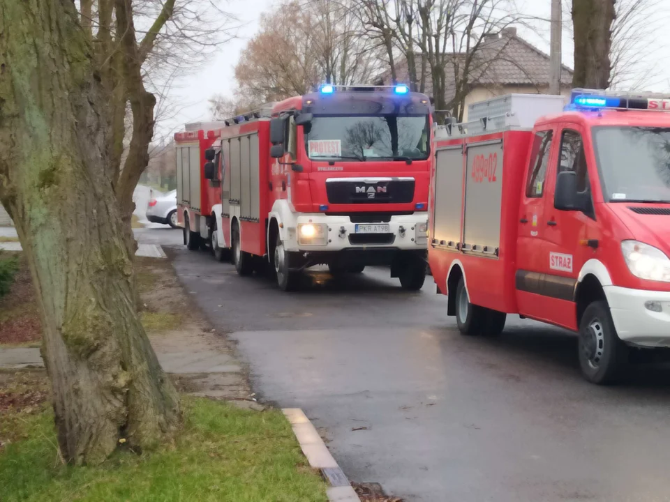 Smolice. Uszkodzony gazociąg