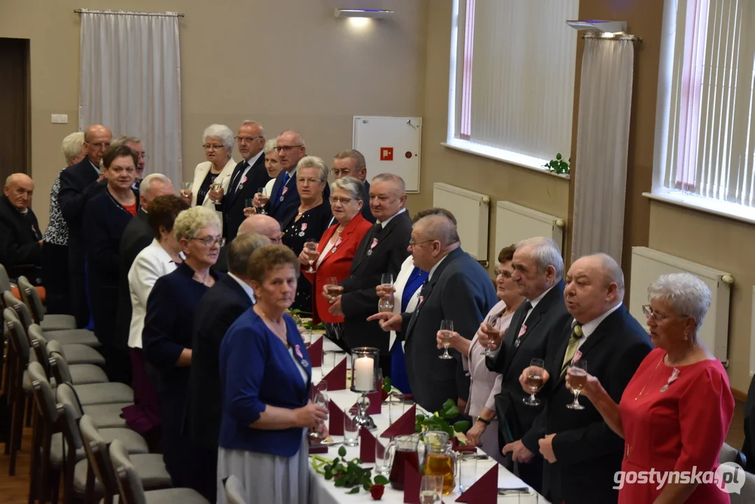 Uroczystości z okazji jubileuszu małżeństwa w Borku Wlkp.