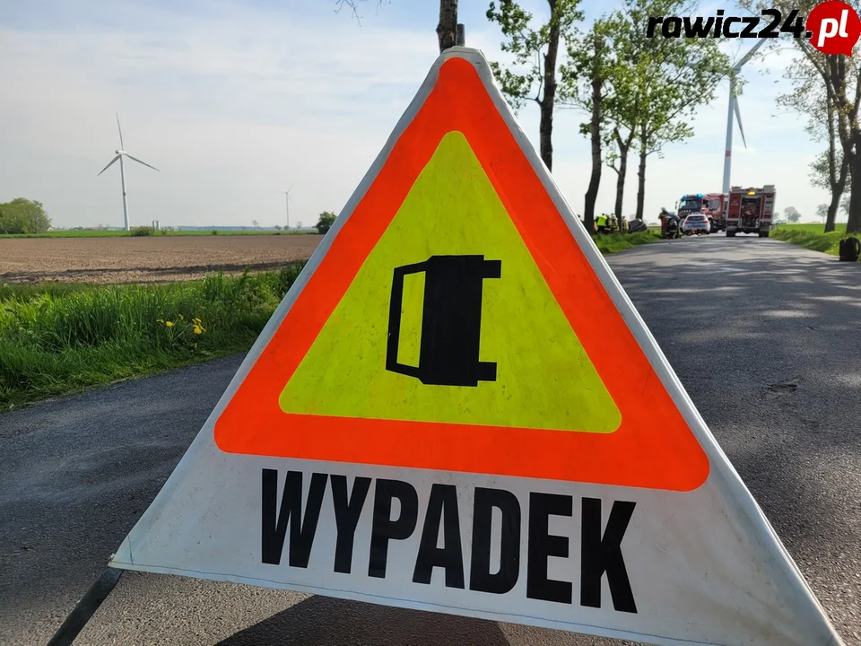 Wypadek śmiertelny na trasie Łaszczyn-Sarnówka