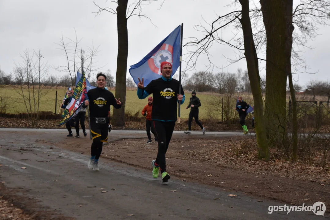 Biegająco zagrali dla WOŚP - Parkrun Gostyń i Grupa Nieprzemakalni Gostyń razem na trasie