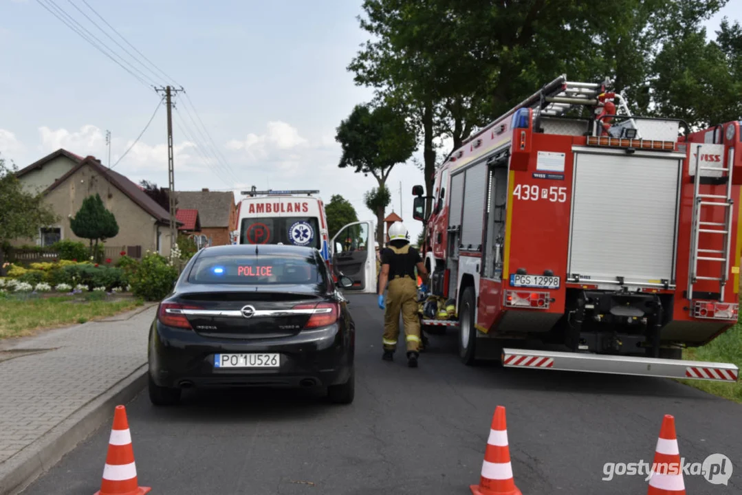 Śmiertelny wypadek w Bruczkowie (gm. Borek Wlkp.). Zginął nastoletni motocyklista