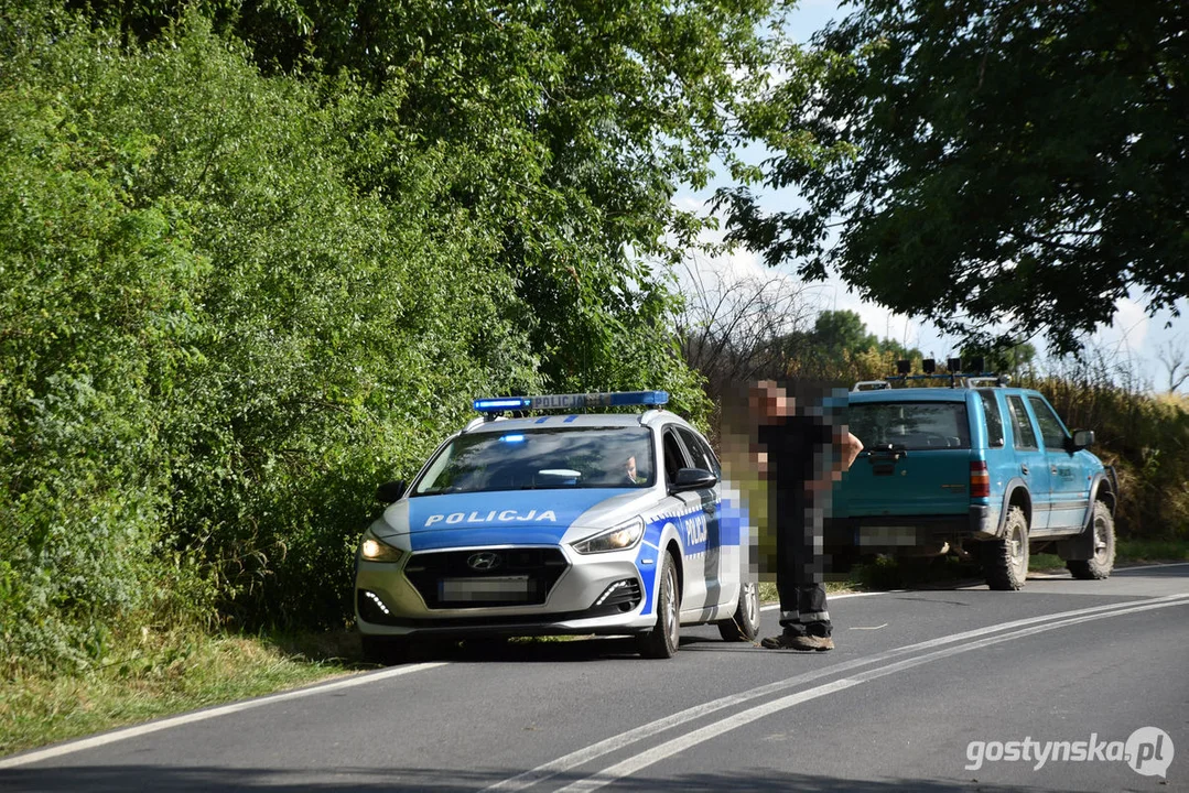 Samochód osobowy uderzył w drzewo w Piaskach