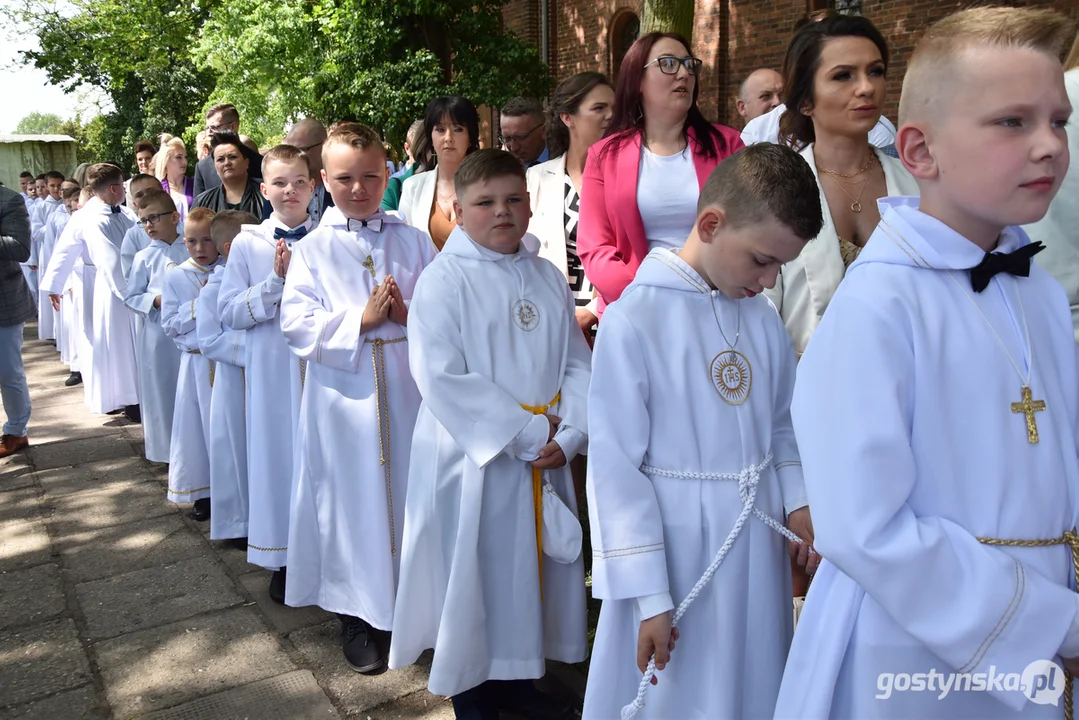 I Komunia Święta w parafii Narodzenia Najświętszej Maryi Panny w Poniecu