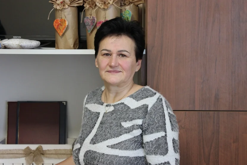 Arleta Ogrodowicz - sołtys, przewodnicząca KGW i kierownicza domu seniora