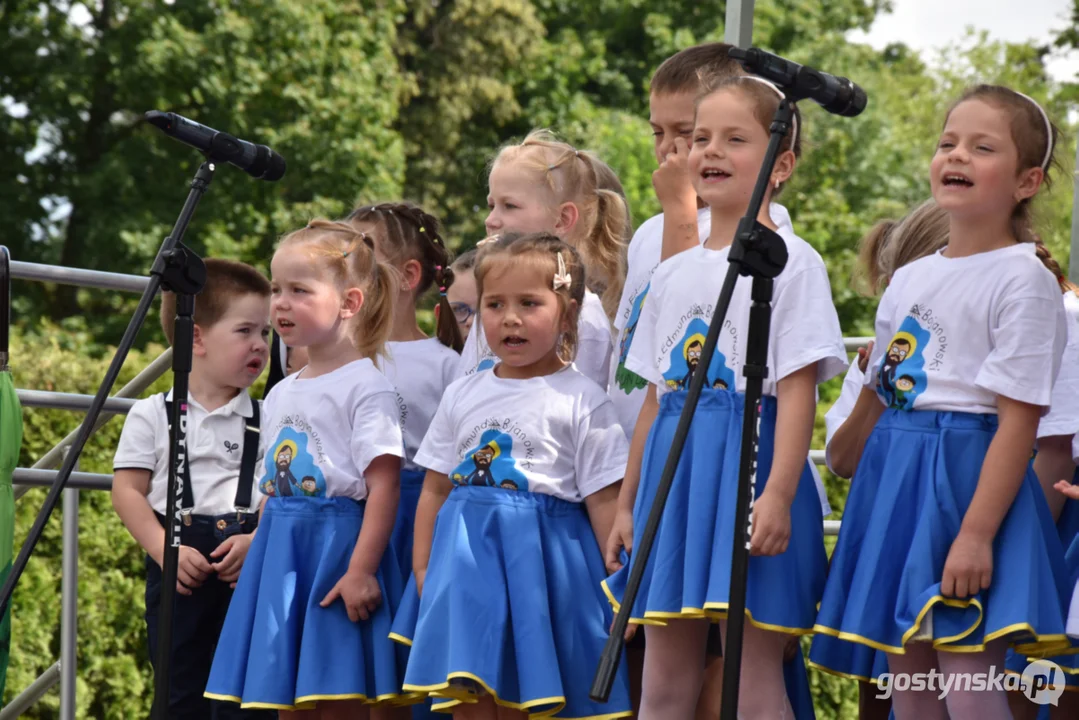 Pierwszy festyn z bł. Edmundem Bojanowskim, przy ochronce Sióstr Służebniczek w Podrzeczu