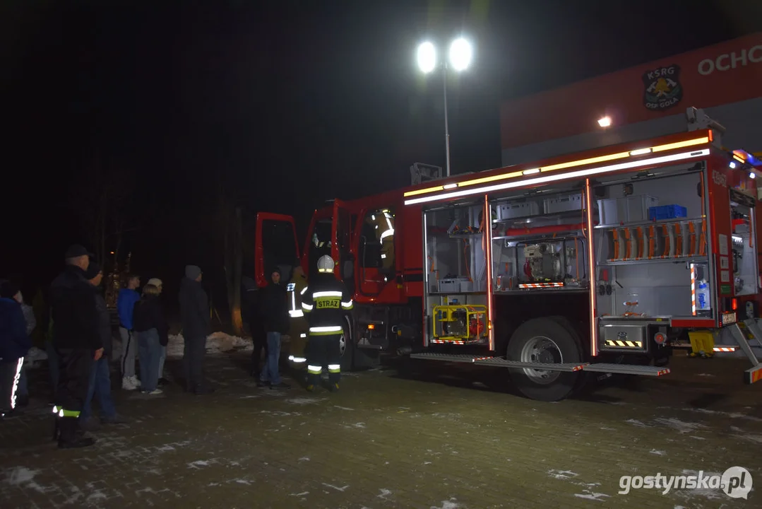 Nowy wóz strażacki dojechał do OSP KSRG Gola (gm. Gostyń)