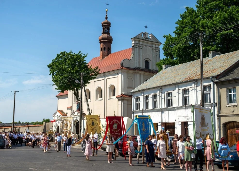 Procesja Bożego Ciała w Choczu