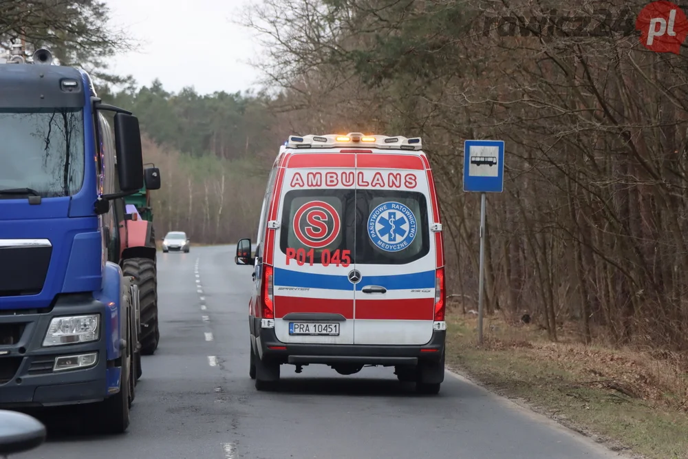 Wypadek na pograniczu gminy Pakosław i Jutrosin