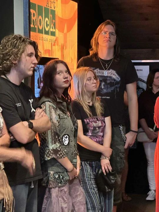 Wernisaż wystawy fotografii Franka Roosendaala "W drodze razem z muzyką rockową"