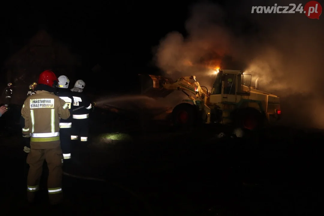 Strażacy z Rawicza i gminy Jutrosin w akcji