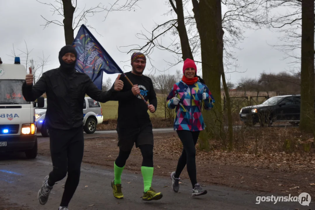 Biegająco zagrali dla WOŚP - Parkrun Gostyń i Grupa Nieprzemakalni Gostyń razem na trasie