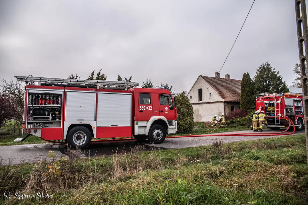 Tragiczny pożar w Polskich Olędrach