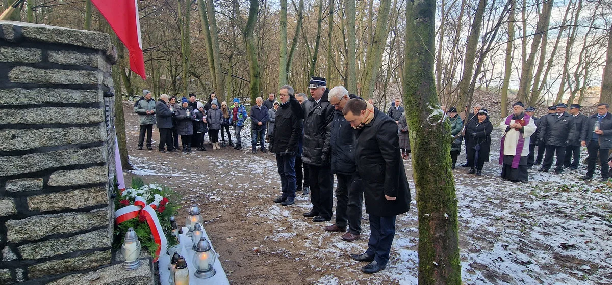 83. rocznica rozstrzelania 6 Polaków w Klonach, koło Gostynia