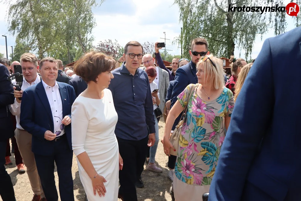 Mateusz Morawiecki w Krotoszynie. Piknik 800+