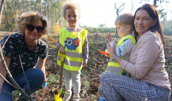 Gmina Zduny. Posadzili las samorządowy