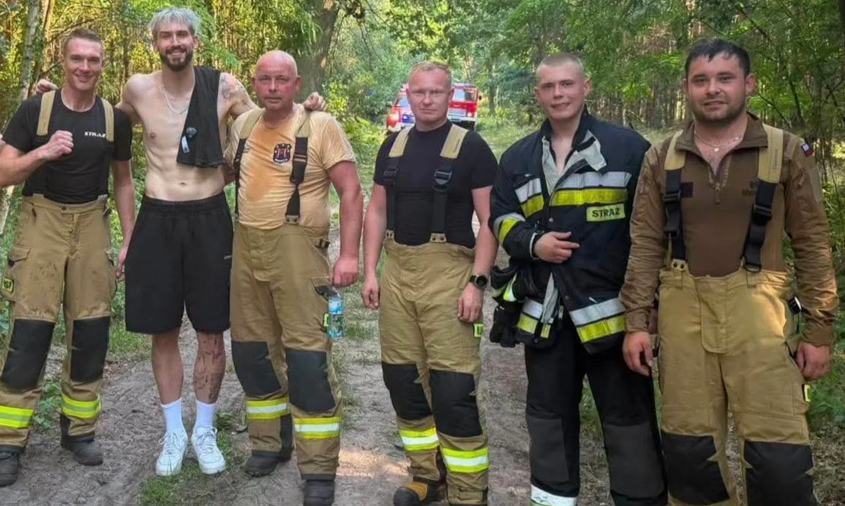 Niecodzienna akcja strażaków z OSP Boguszyn