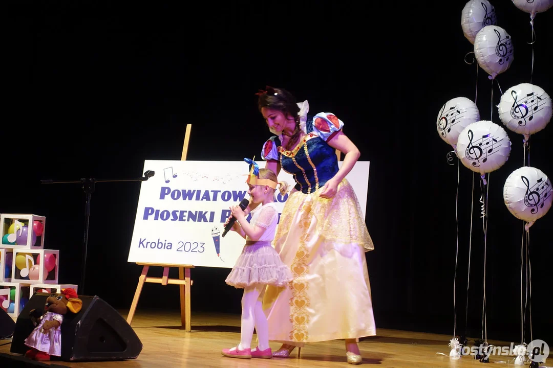 XVIII Powiatowy Konkurs Piosenki Przedszkolnej w Krobi