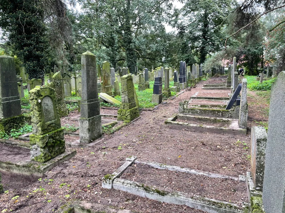 Koźmin Wlkp. Prace porządkowe na cmentarzu żydowskim