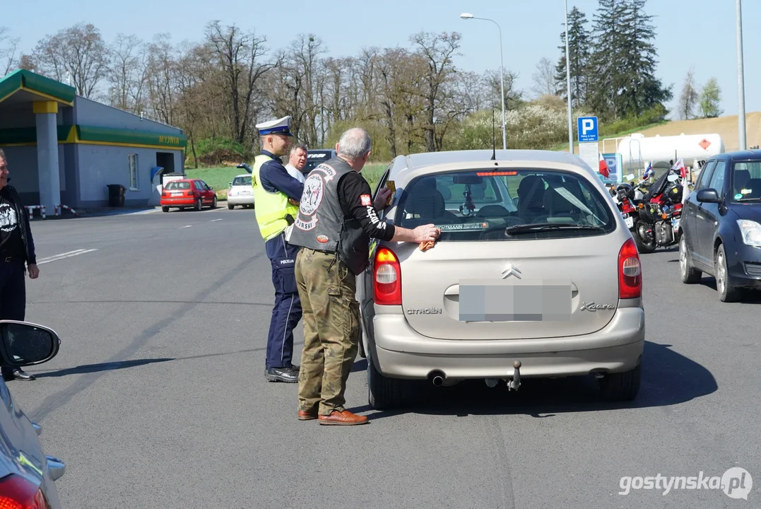 Wspólna akcja Wolnych Jeźdźców Piaski i gostyńskiej drogówki