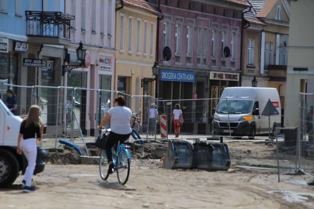 Przebudowa rynku w Jarocinie