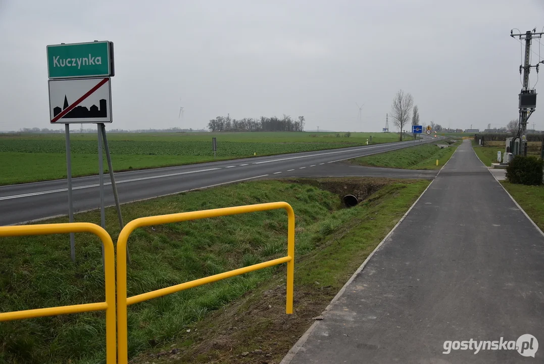 Otwarcie ścieżki pieszo-rowerowej Krobia-Żychlewo i Krobia-Kuczyna