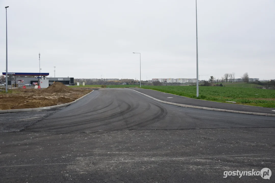 Budowa nowej drogi-łącznika, al. Niepodległości w Gostyniu