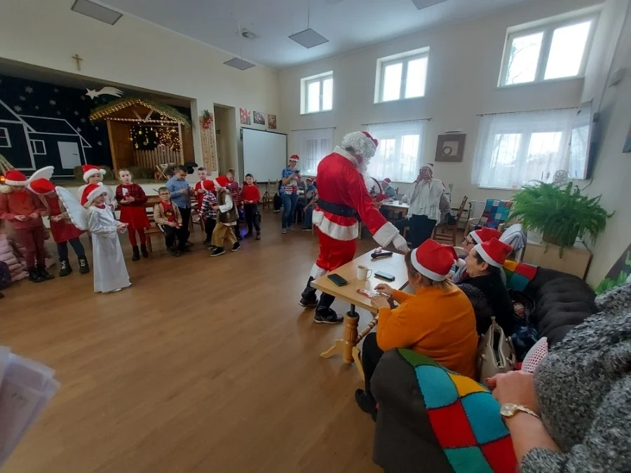 MIkołajki w Dziennym Domu Seniora w Kwielniu