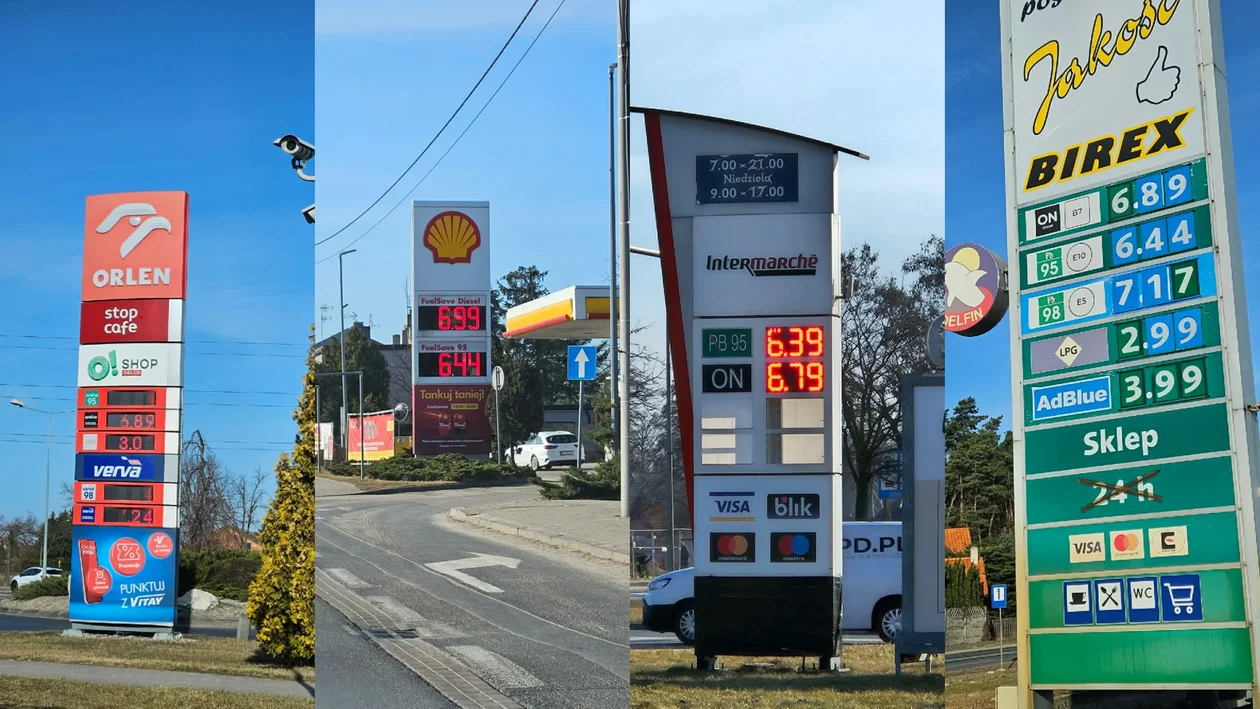 Wzrost cen paliw na stacjach. Jak wyglądają aktualne stawki w Jarocinie?