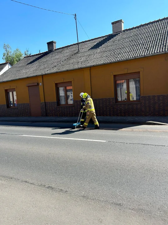 8-kilometrowa plama oleju w gminie Chocz