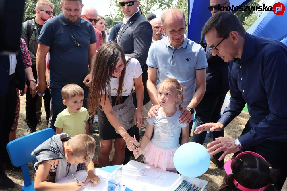 Mateusz Morawiecki w Krotoszynie. Piknik 800+