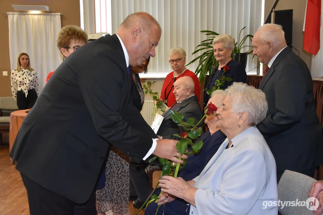 Uroczystości z okazji jubileuszu małżeństwa w Borku Wlkp.