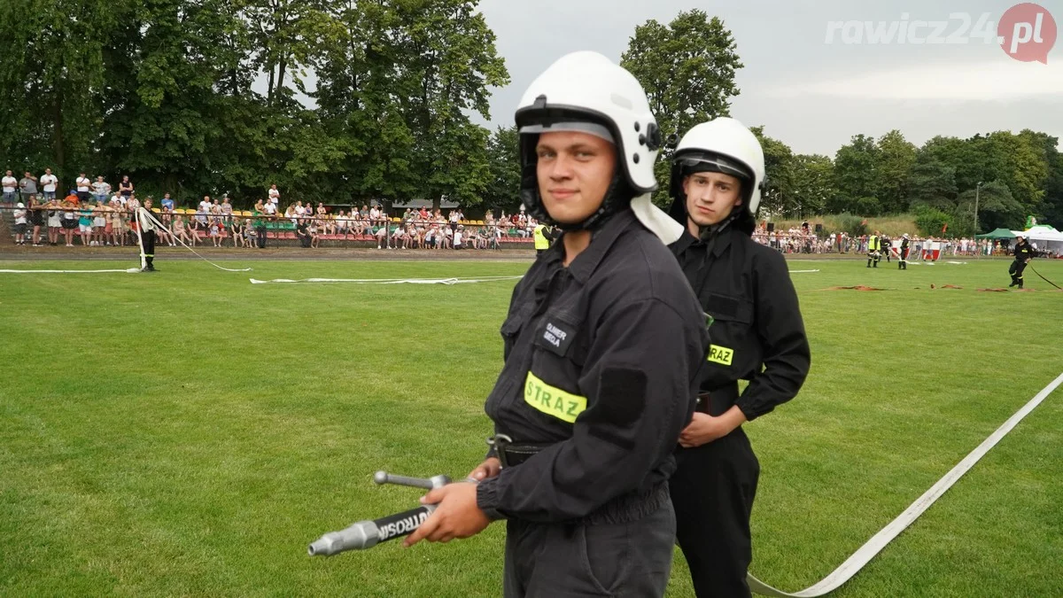 Ćwiczenie bojowe i podsumowanie Gminnych Zawodów Sportowo-Pożarniczych w Jutrosinie