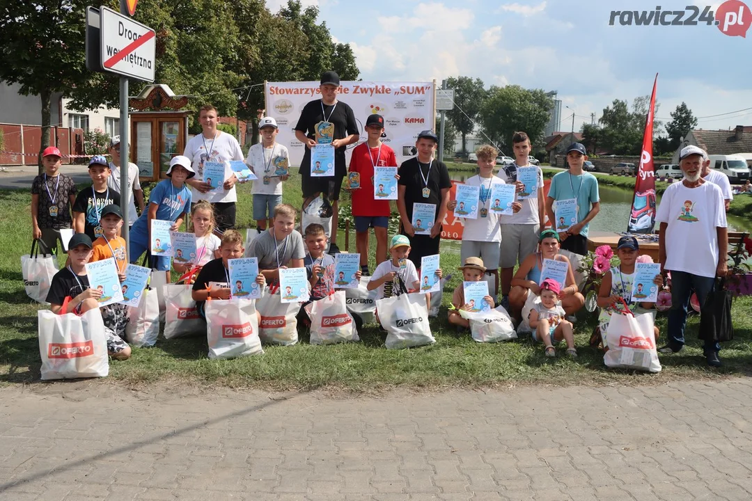 Zawody wędkarskie w Łaszczynie