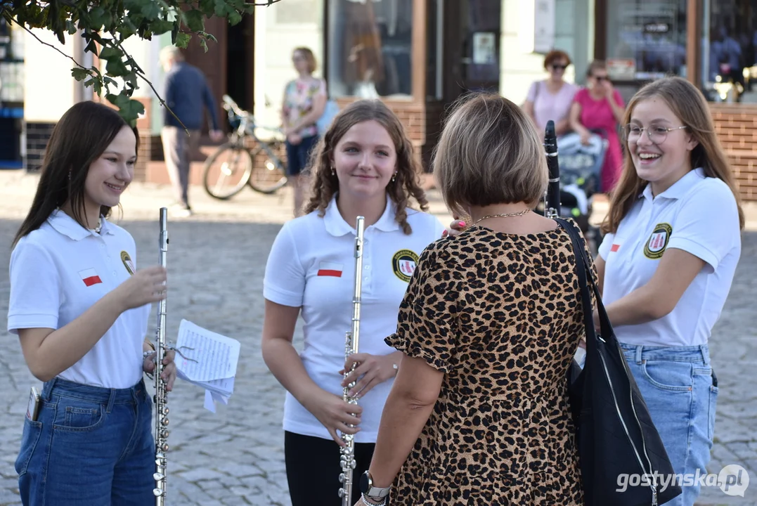 II Festiwal Orkiestr Dętych w Gostyniu - koncert na gostyńskim rynku