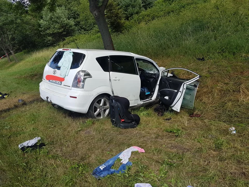 Tragiczny wypadek pod Dziadkowem - 21.06.2019 r.