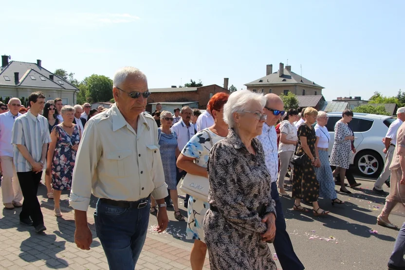 Procesja Bożego Ciała w parafii Św. Floriana