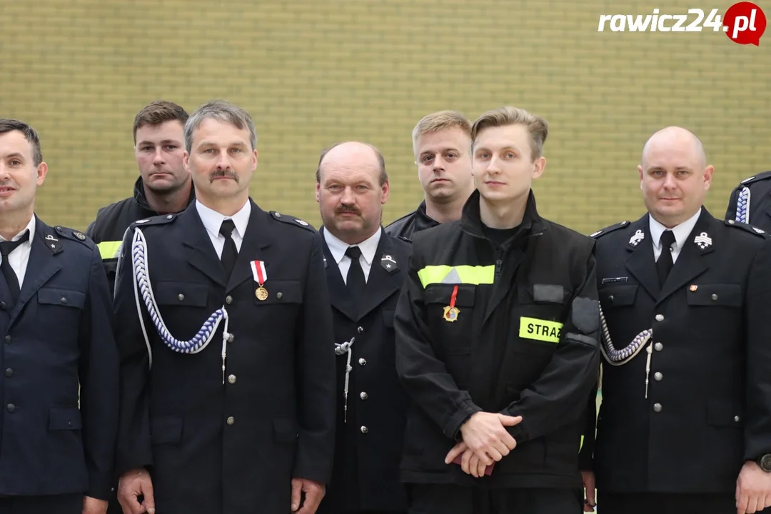 Capstrzyk strażacki druhów z gmin Pakosław i Miejska Górka