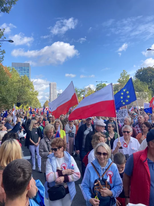 Krotoszynianie na Marszu Miliona Serc w Warszawie