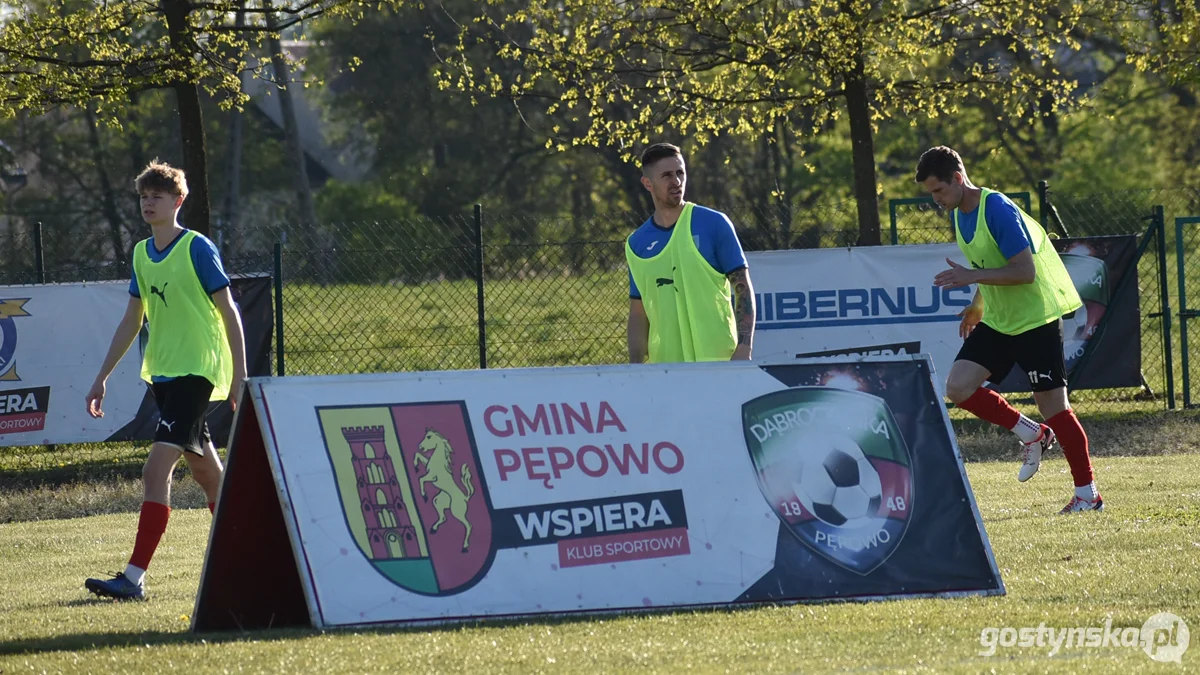 Derby powiatu gostyńskiego. Dąbroczanka Pępowo - Pinsel-Peter Krobianka Krobia 0 : 1