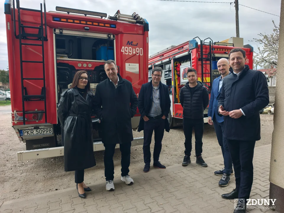 Goście ze Szwajcarii w Zdunach. Wraca wieloletnia kooperacja [ZDJĘCIA]