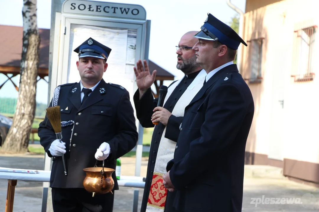 Nadanie imienia wozowi w OSP Bogusław - Bogusławice