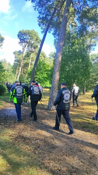 V Marsz po zdrowia z nordic walking w ramach Leśna Triada 2025 w Piaskach