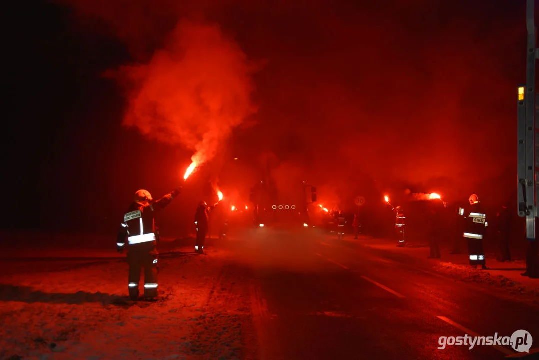 Nowy wóz strażacki dojechał do OSP KSRG Gola (gm. Gostyń)